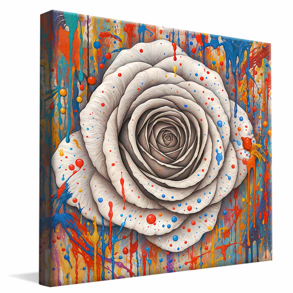 Floral and Spray V2308 Canvas