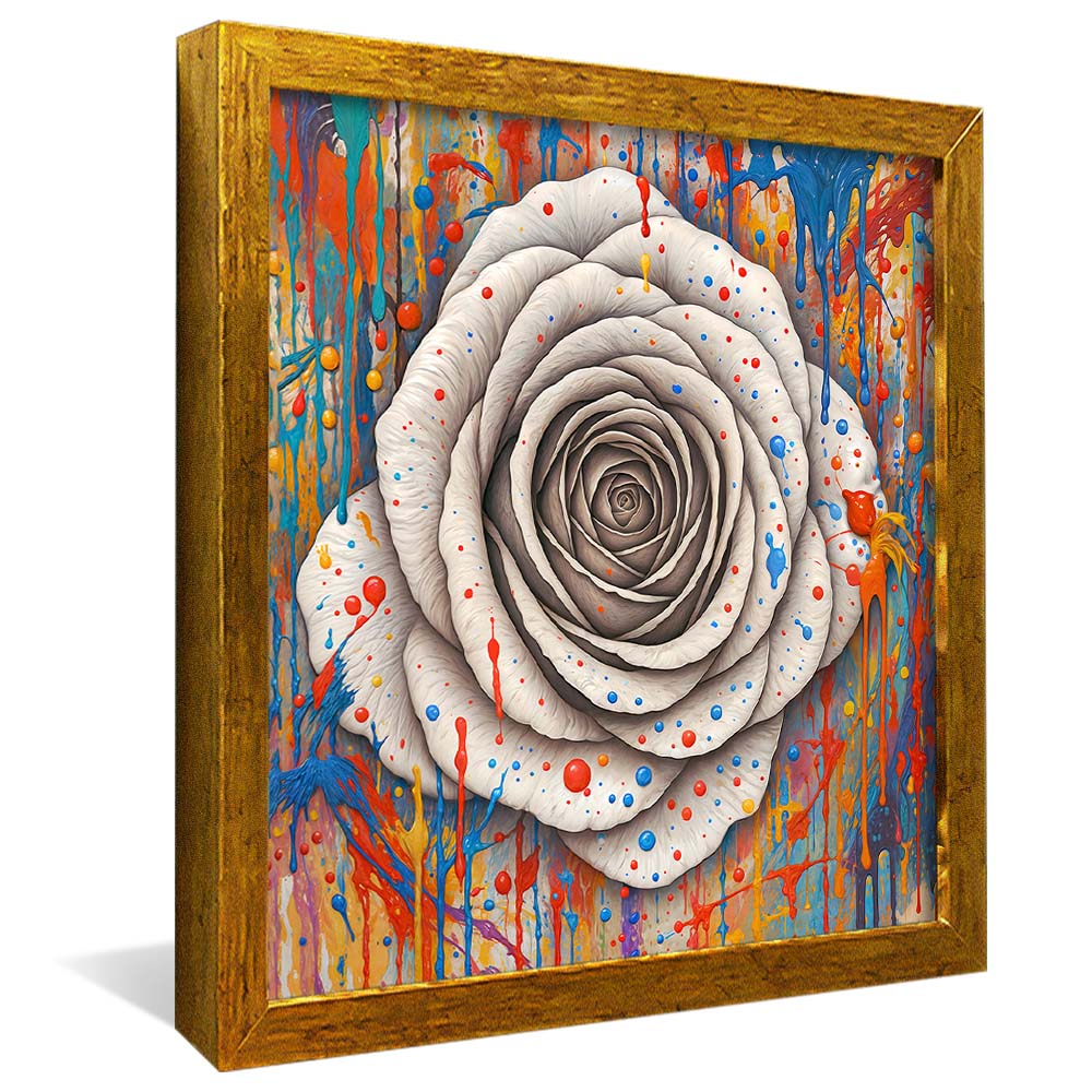 Floral and Spray V2308 Canvas