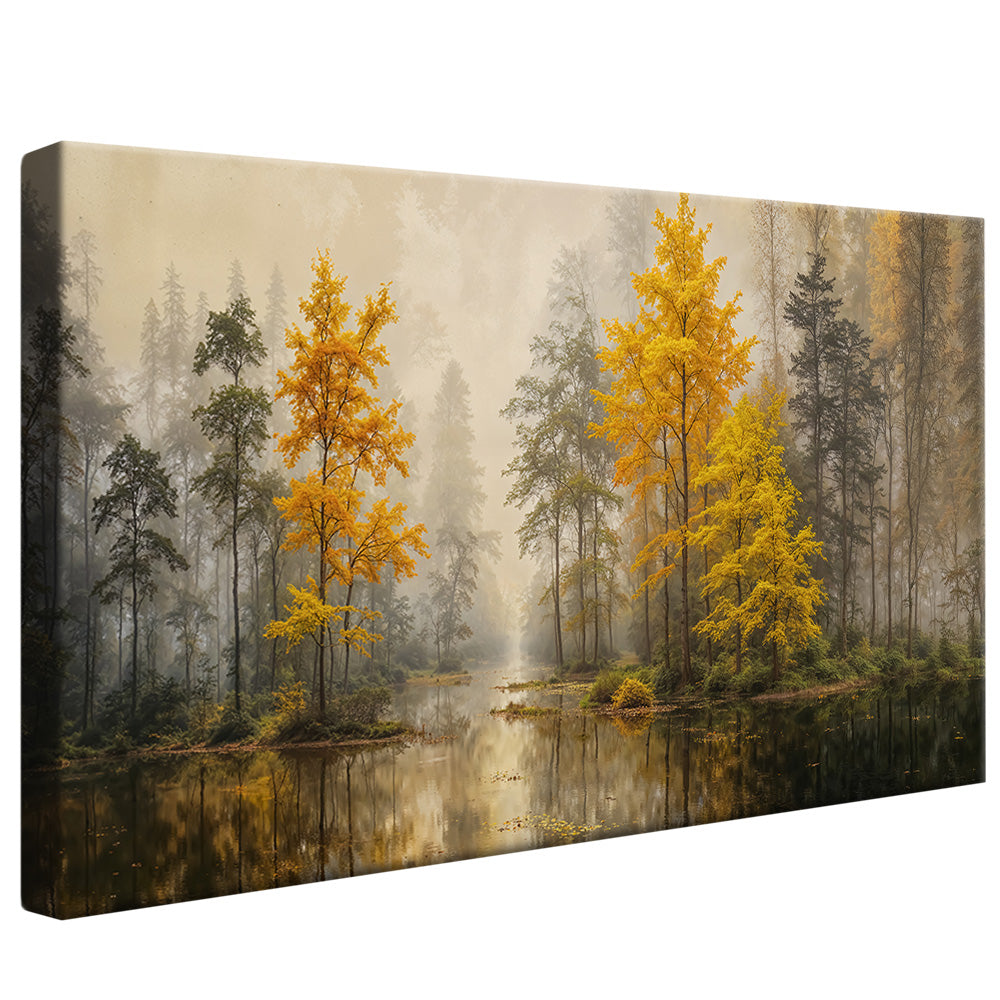 Forest and Lake V2409 Canvas