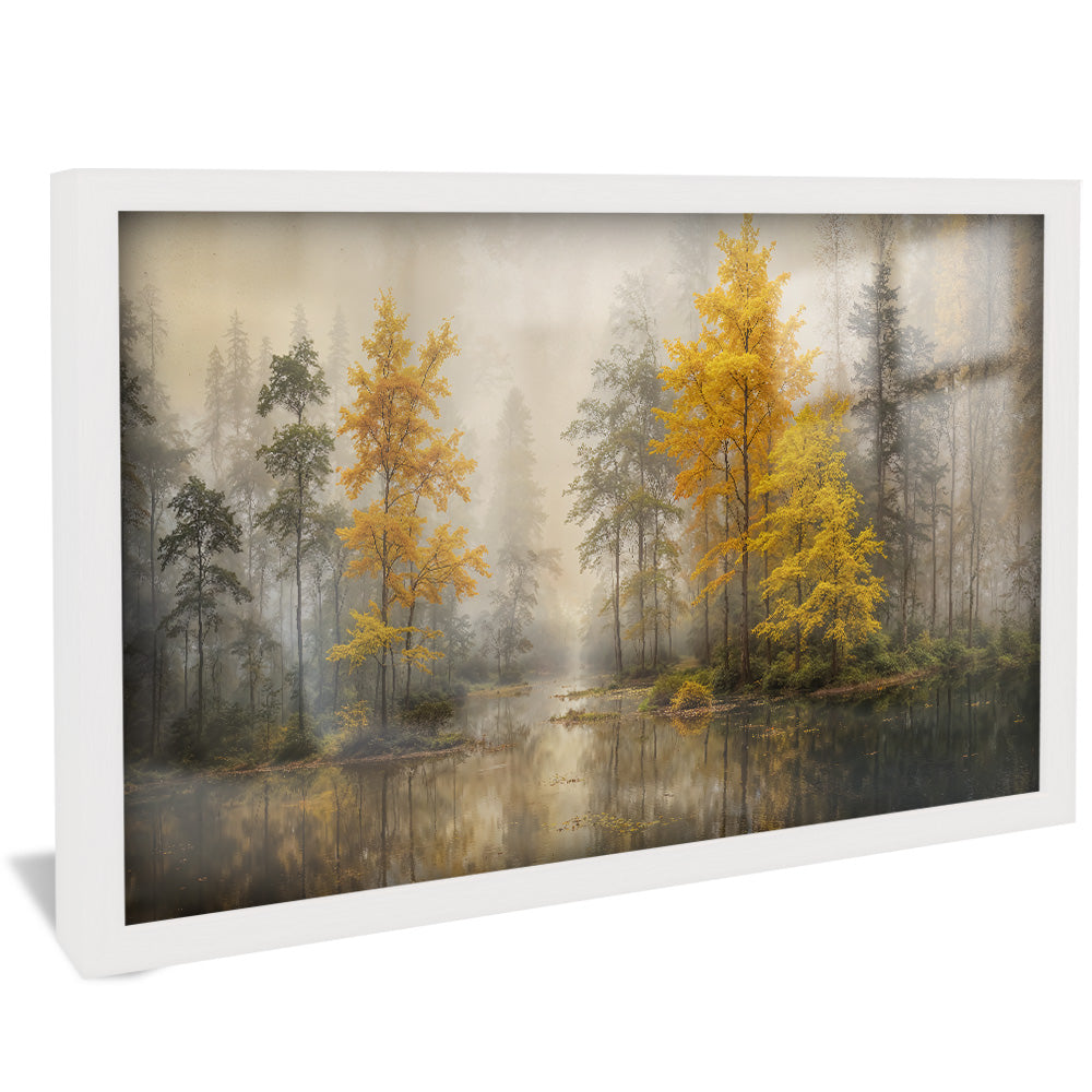 Forest and Lake V2409 Canvas