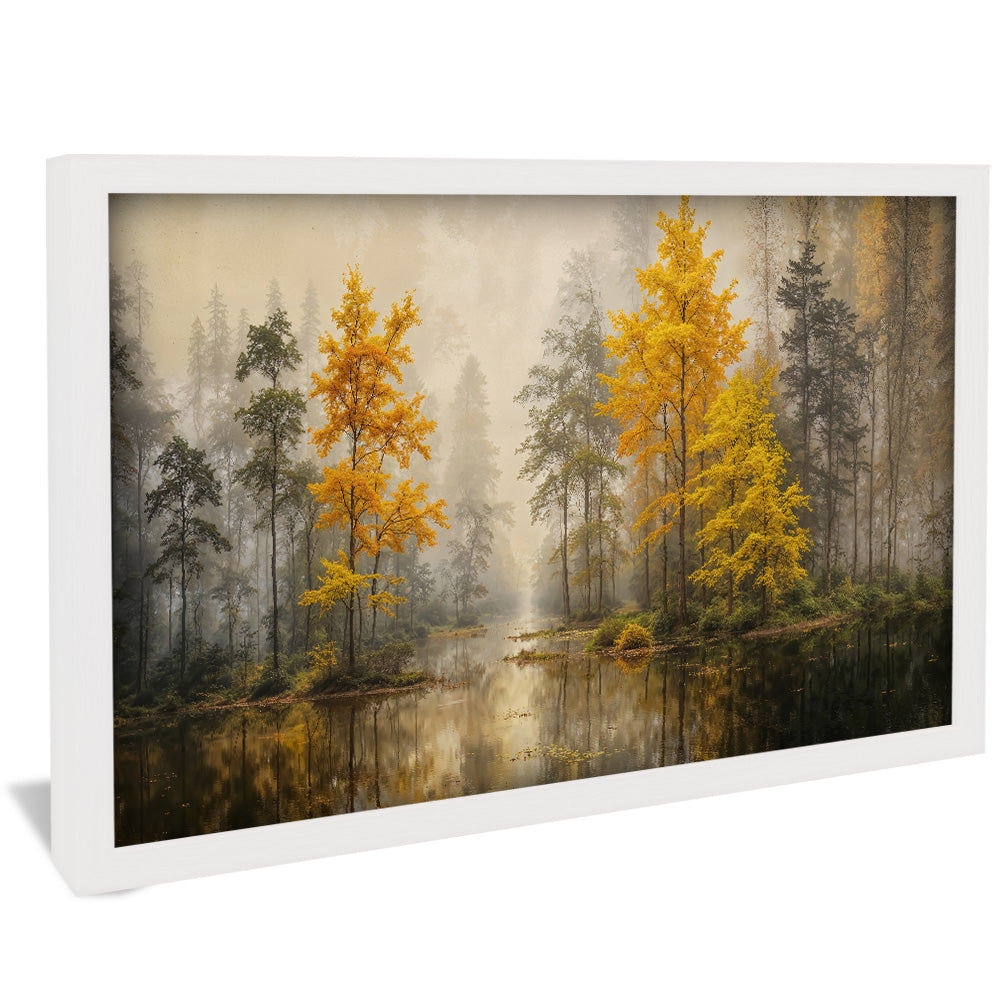 Forest and Lake V2409 Canvas