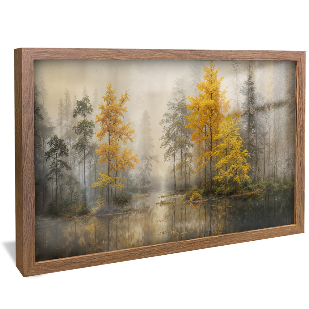 Forest and Lake V2409 Canvas