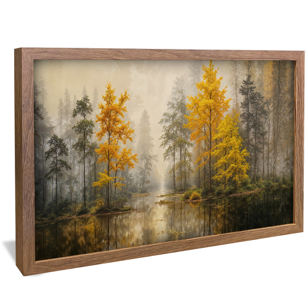 Forest and Lake V2409 Canvas