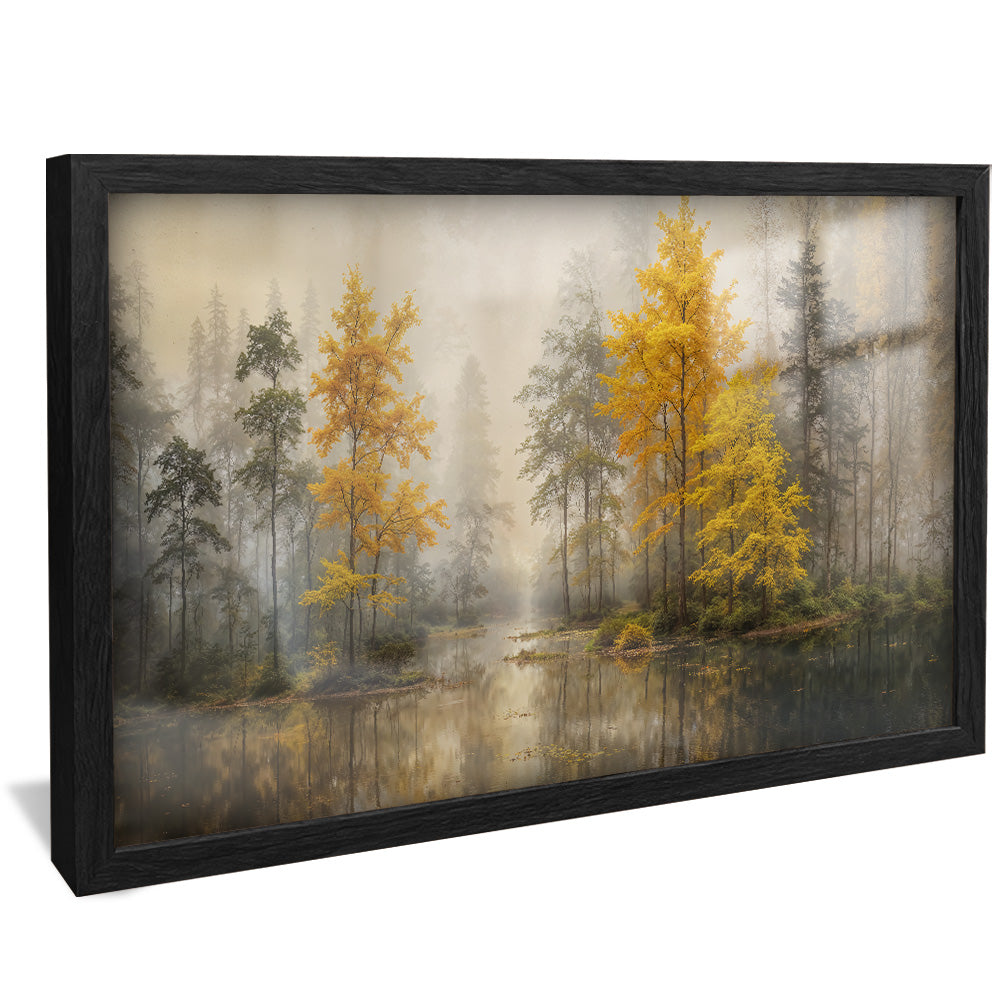 Forest and Lake V2409 Canvas