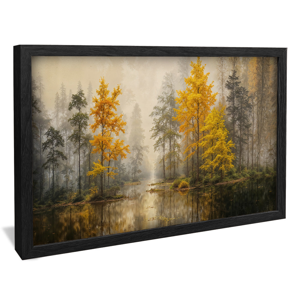 Forest and Lake V2409 Canvas