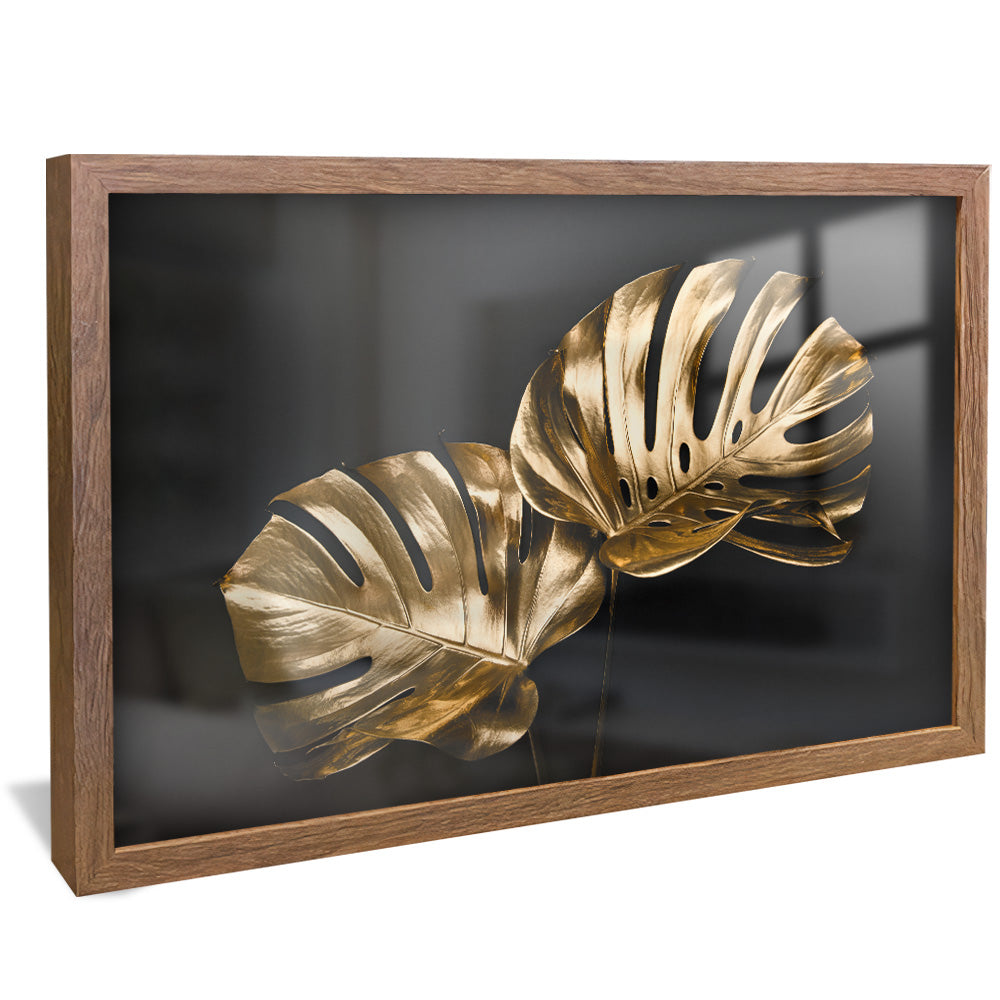 Foliage and Gold V2212 Canvas