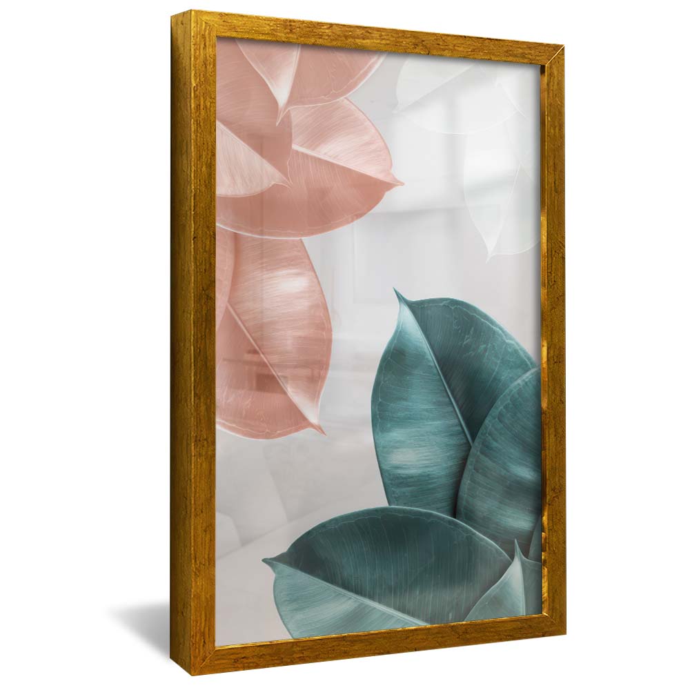 Leaves and Florals V2194 Canvas