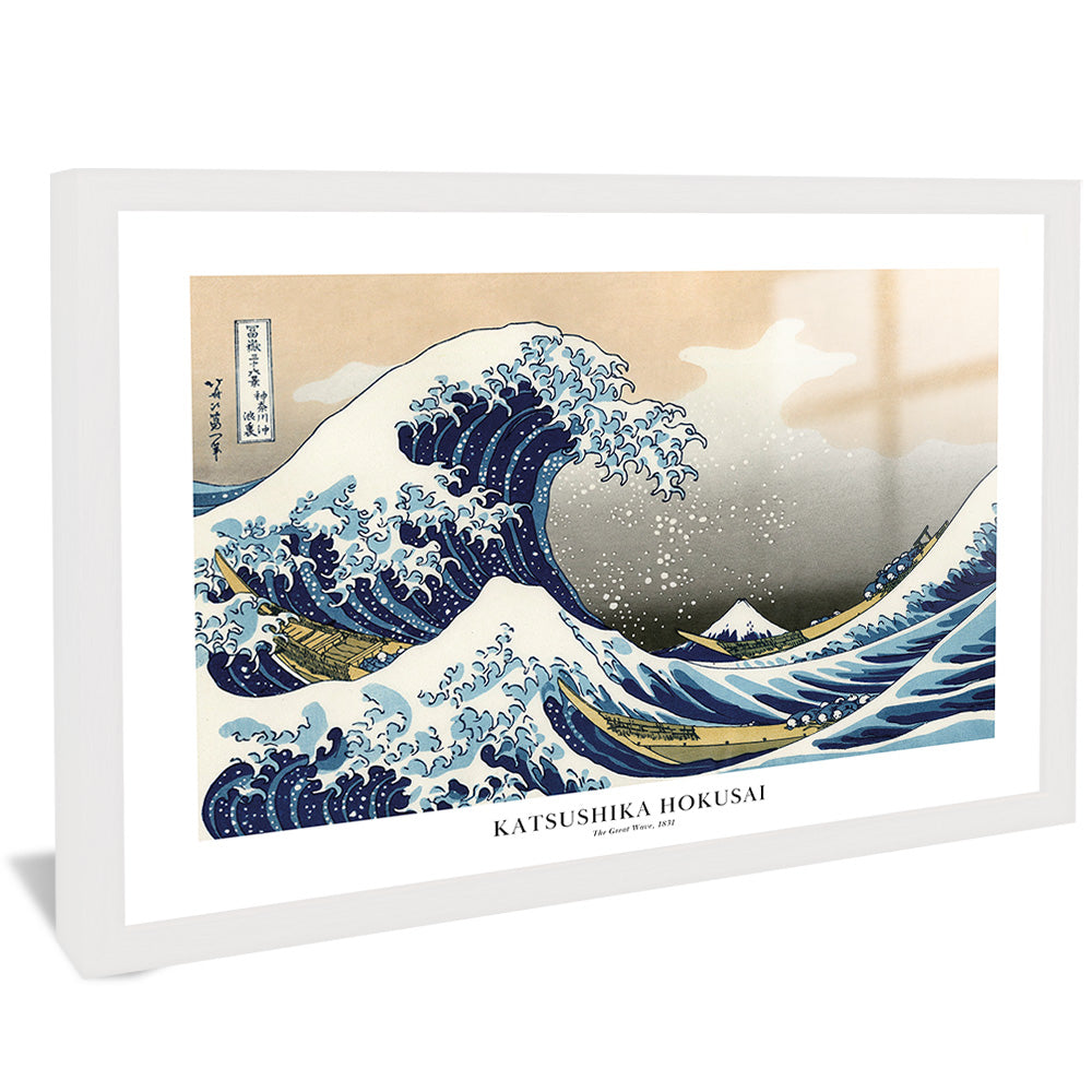 Hokusai Birds and Sunset V2376 Canvas