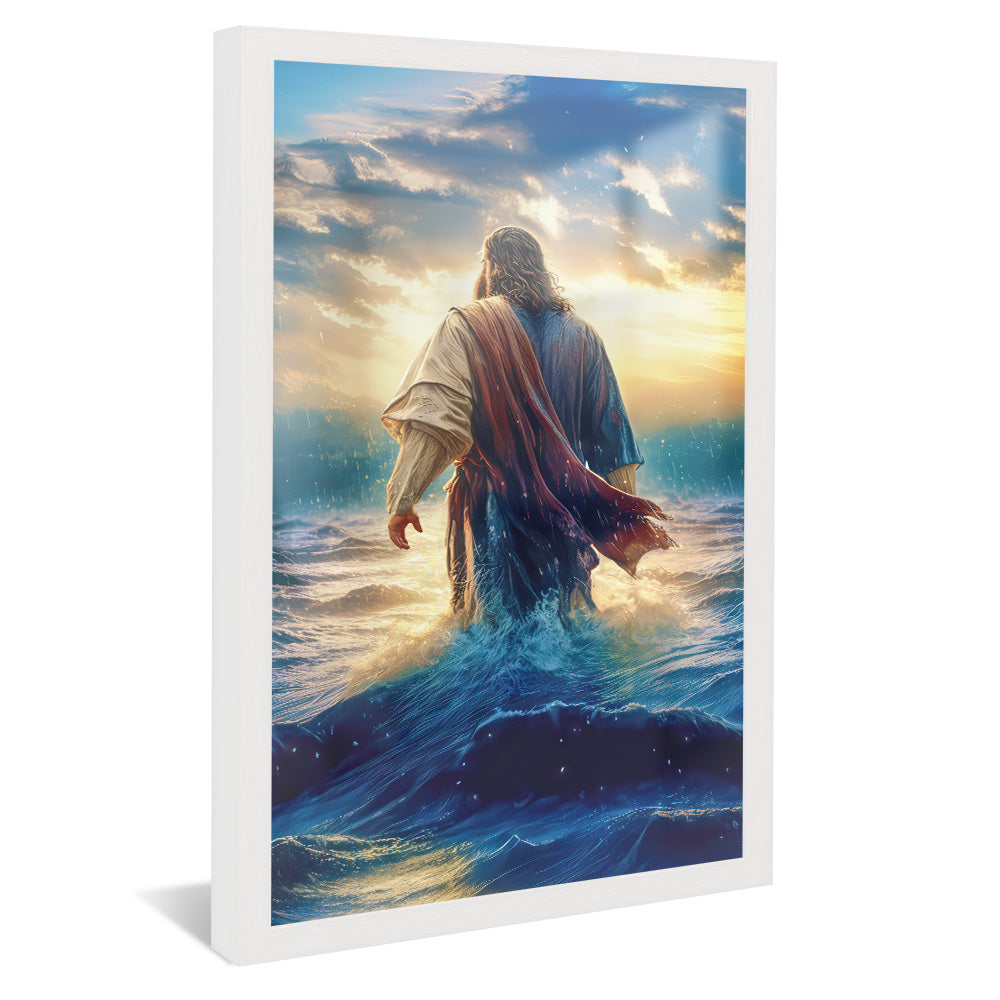 Jesus Walking on Water V2202 Canvas