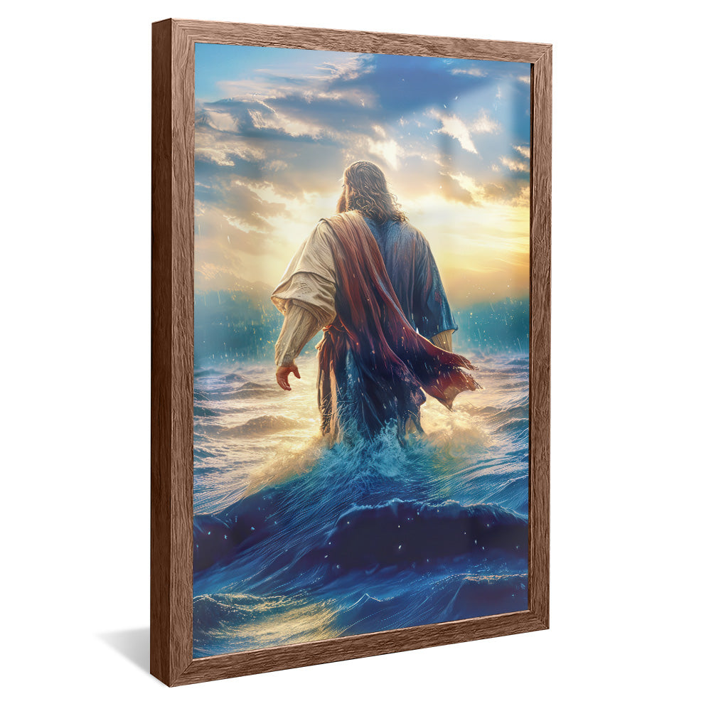 Jesus Walking on Water V2202 Canvas