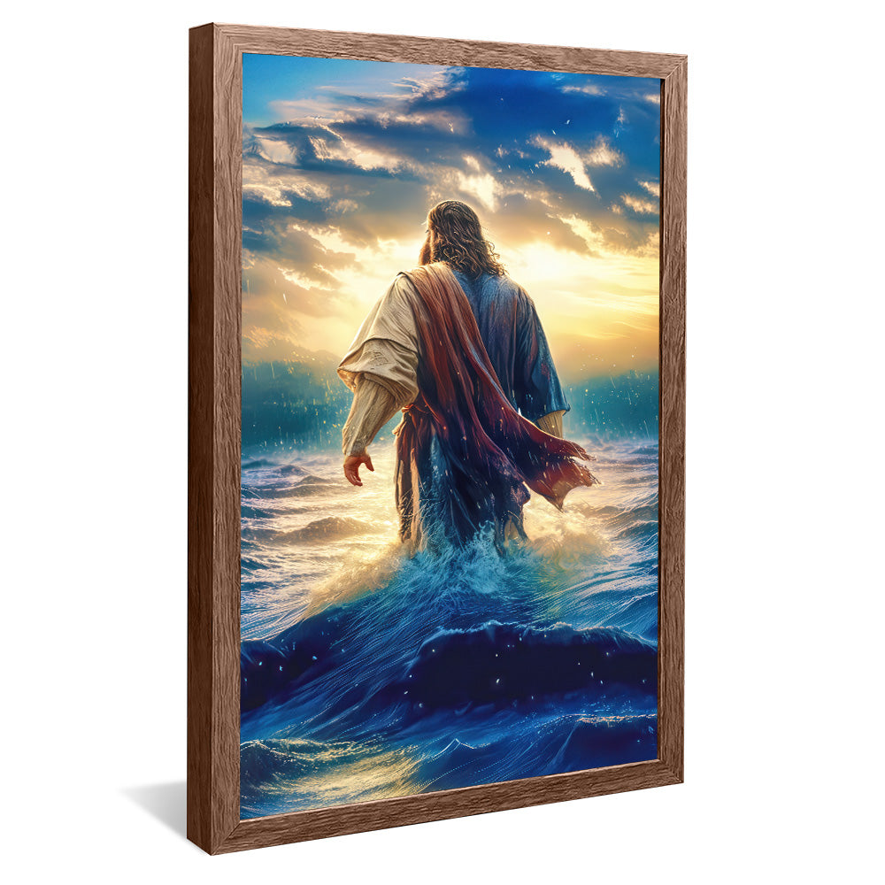 Jesus Walking on Water V2202 Canvas