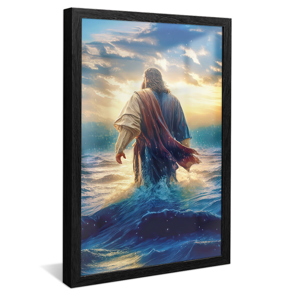 Jesus Walking on Water V2202 Canvas