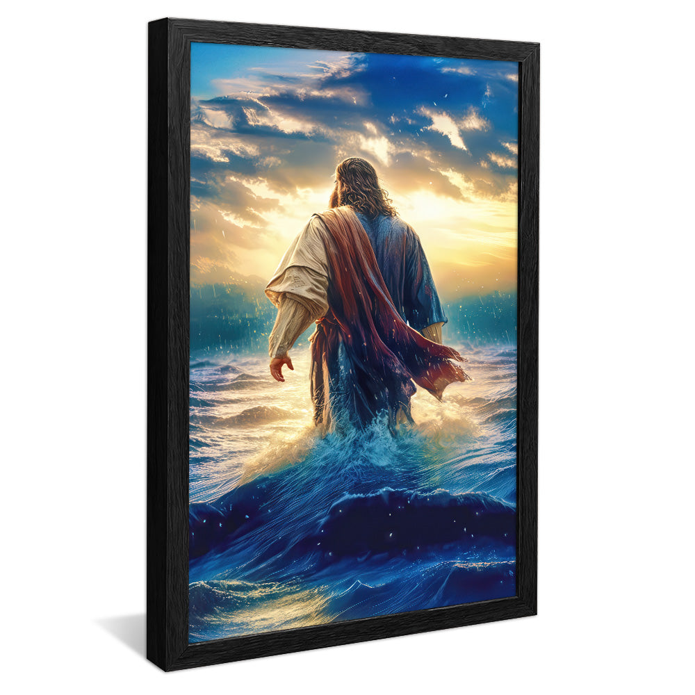 Jesus Walking on Water V2202 Canvas