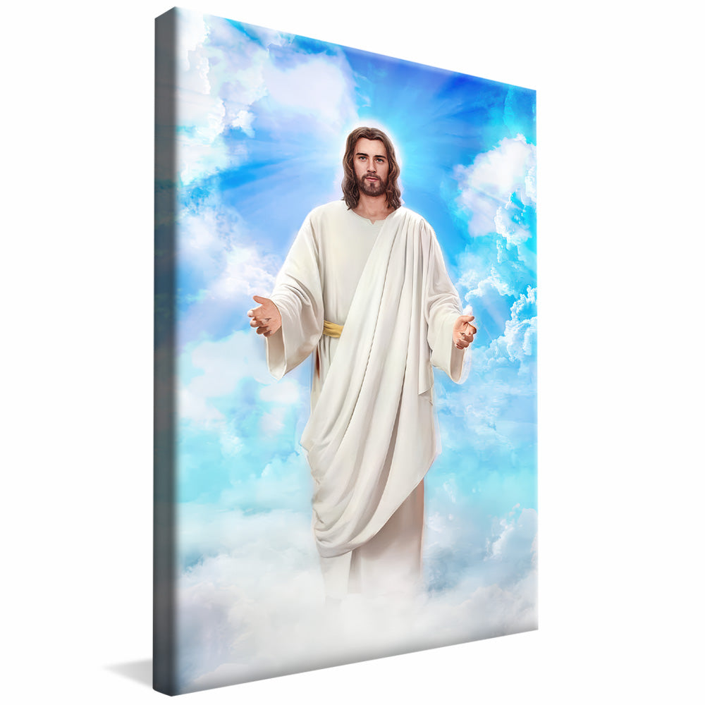Decorative Canvas Jesus in His Kingdom V2163