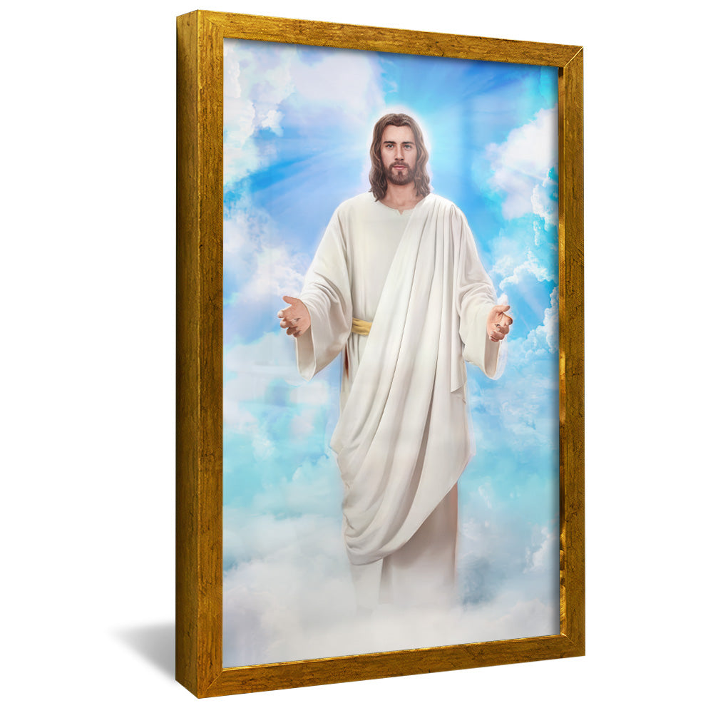 Decorative Canvas Jesus in His Kingdom V2163