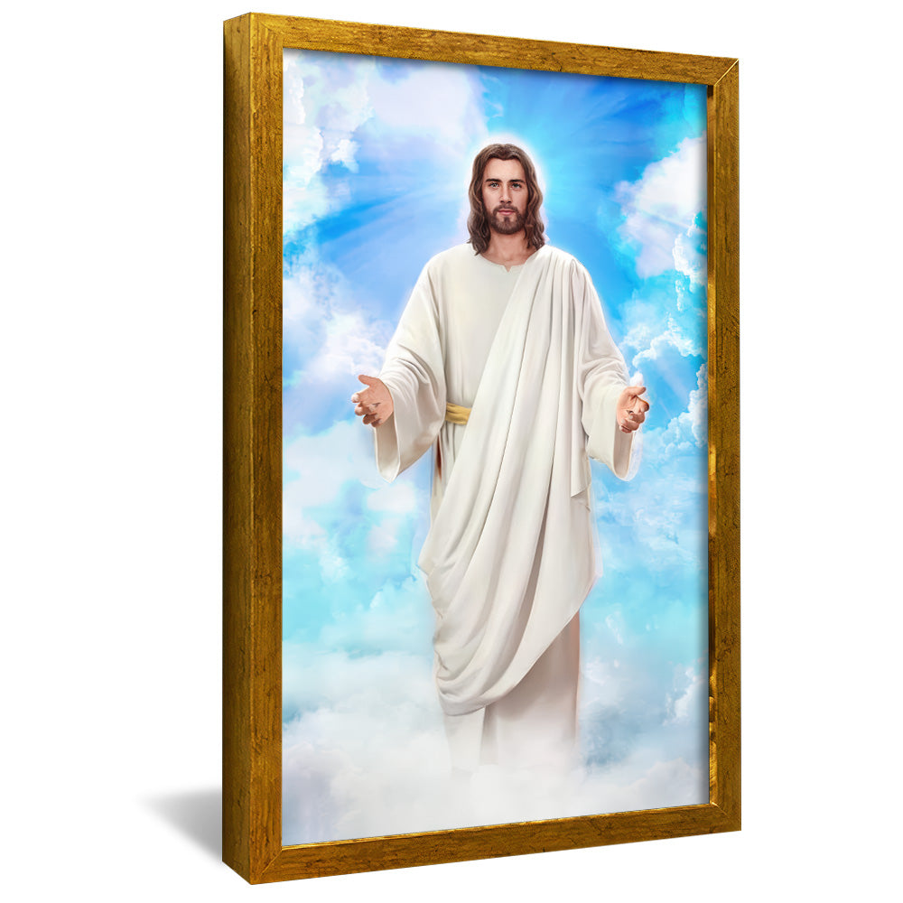 Decorative Canvas Jesus in His Kingdom V2163