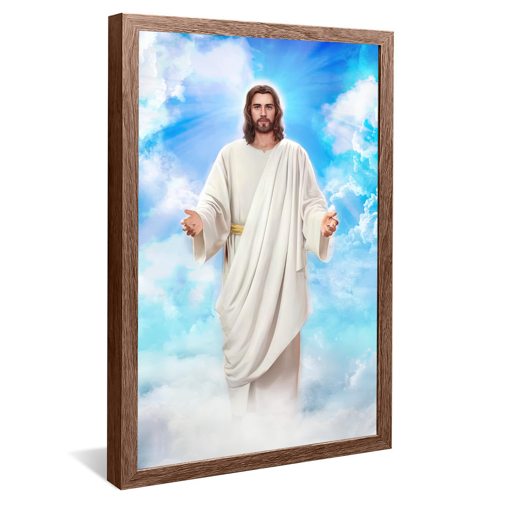 Decorative Canvas Jesus in His Kingdom V2163
