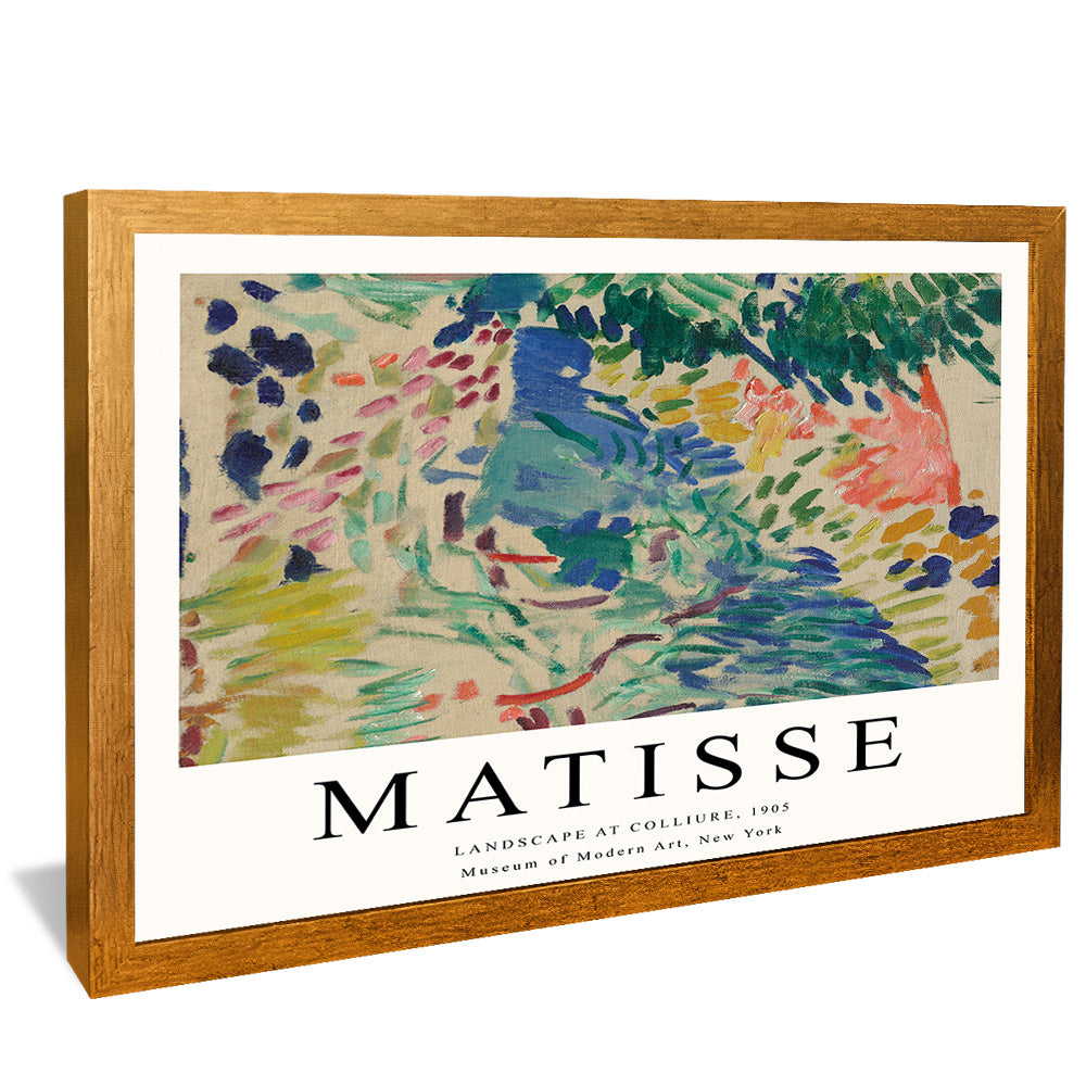 Henri Matisse Landscape at Colliure V2425 Canvas