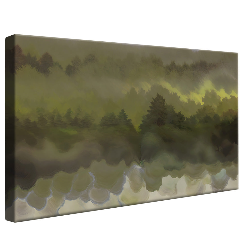 Green Median V2318 Canvas