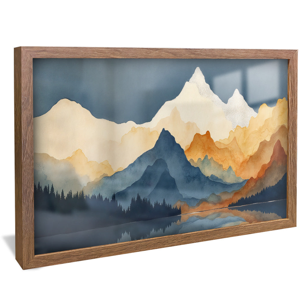 Mountains on Mountains V2448 Canvas