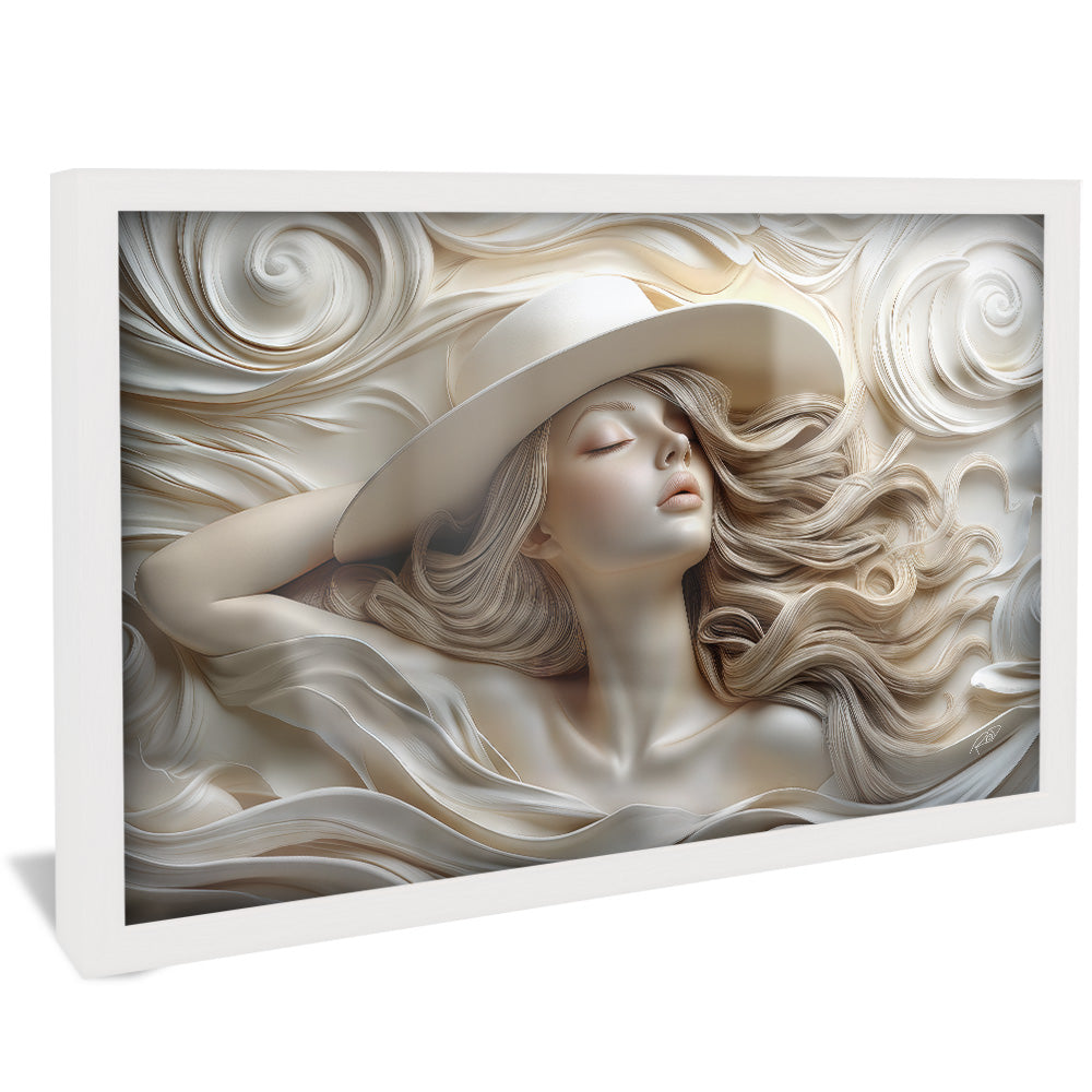 Decorative Canvas Woman 3D V2178