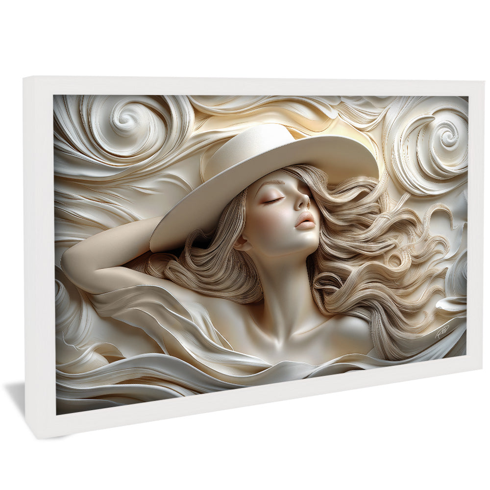 Decorative Canvas Woman 3D V2178