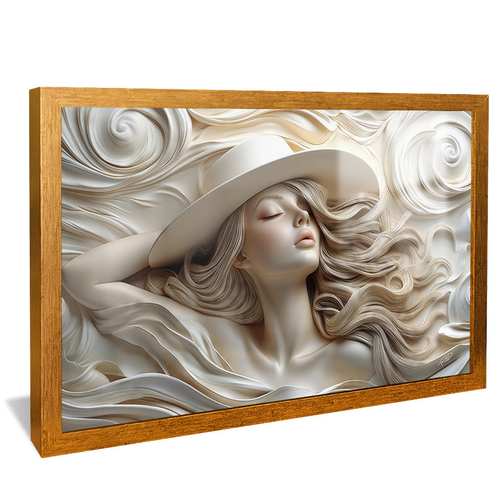 Decorative Canvas Woman 3D V2178