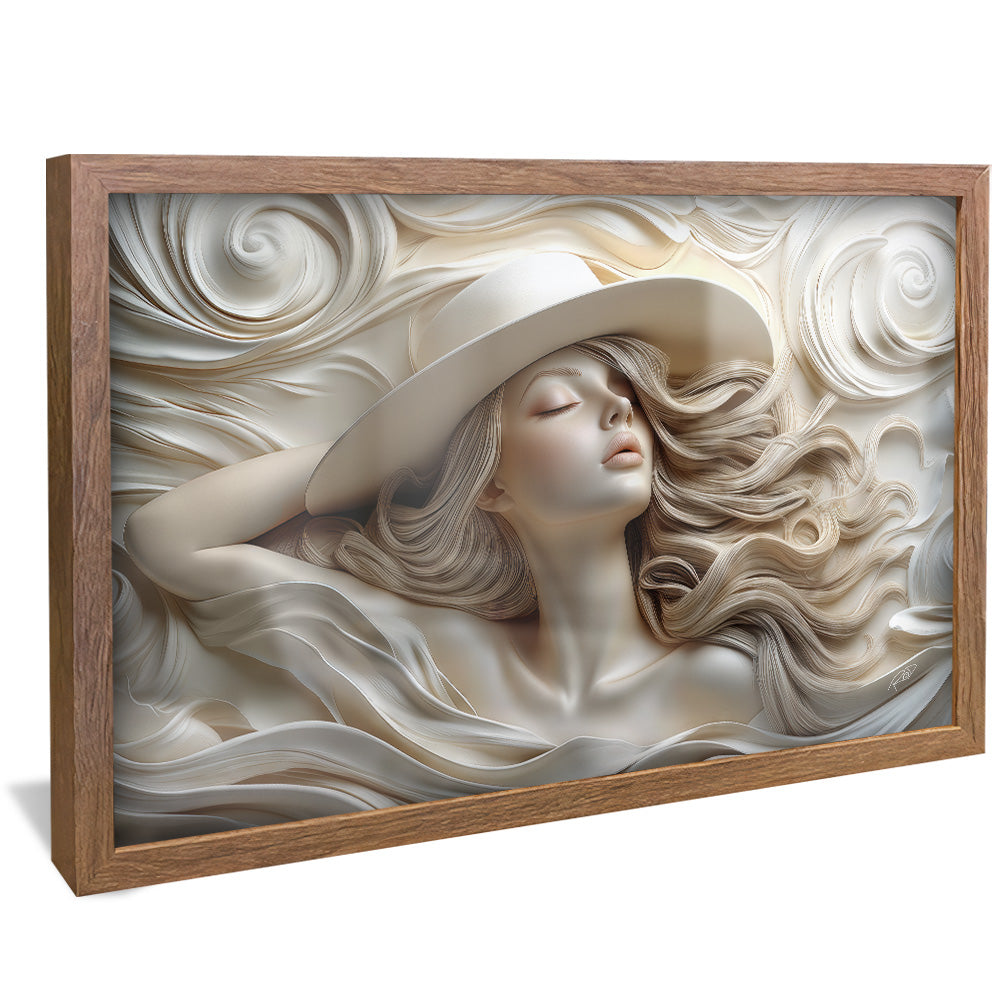 Decorative Canvas Woman 3D V2178