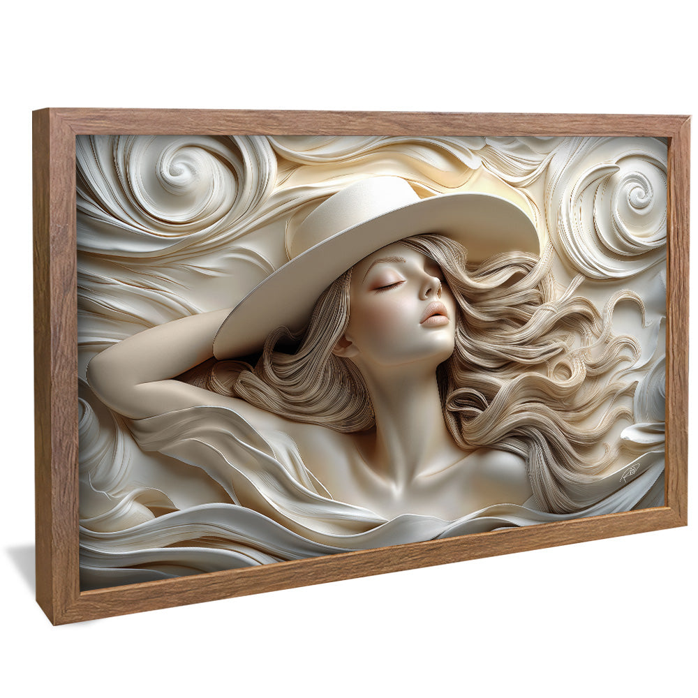 Decorative Canvas Woman 3D V2178