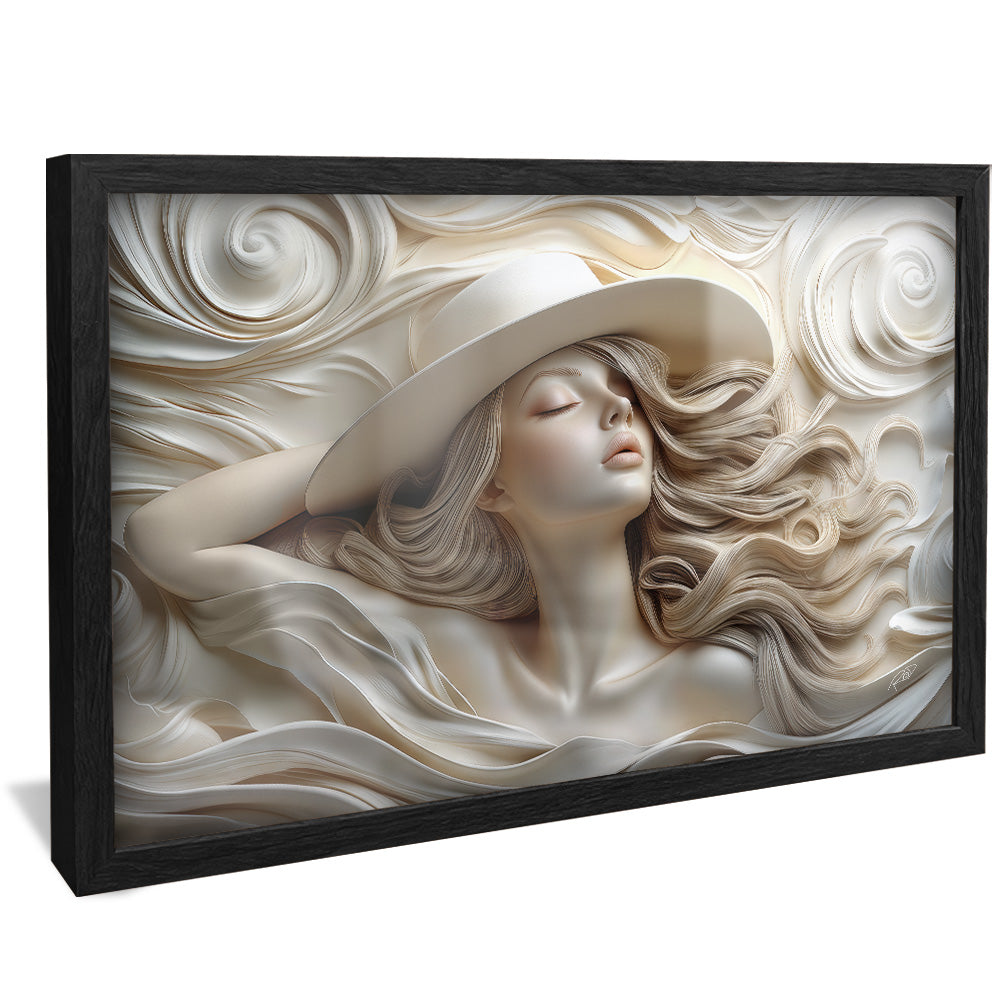 Decorative Canvas Woman 3D V2178