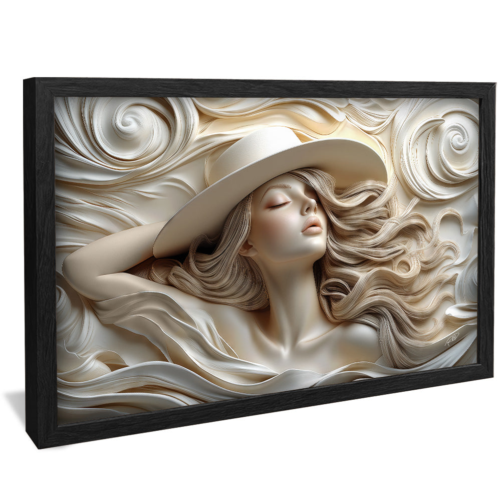 Decorative Canvas Woman 3D V2178