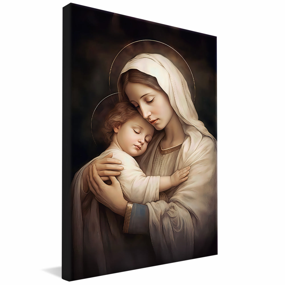 Our Lady and Baby Jesus V2326 Canvas