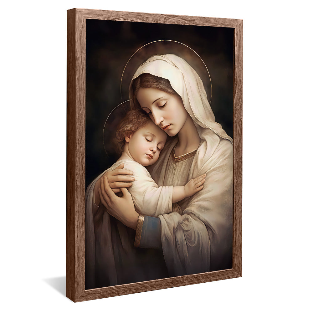 Our Lady and Baby Jesus V2326 Canvas