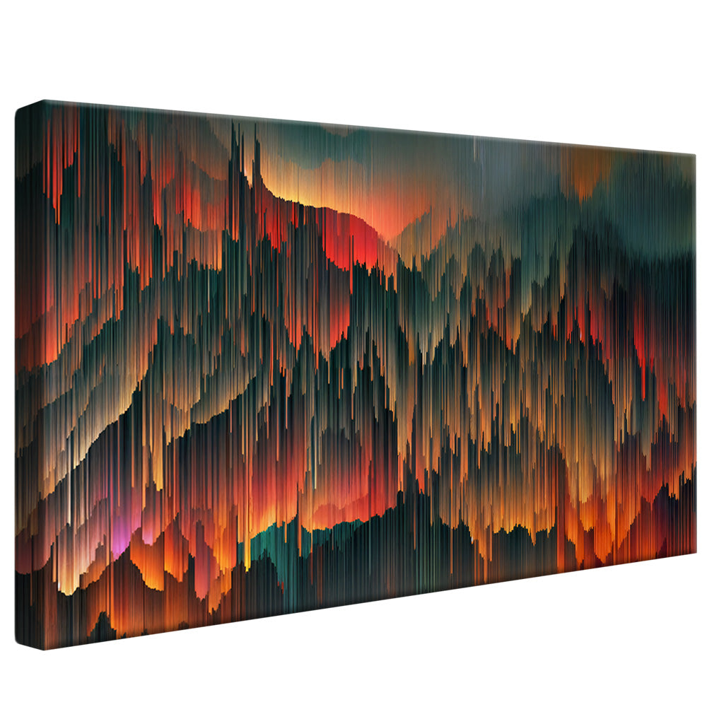 The Sky Was Quiet Glass V2301 Canvas