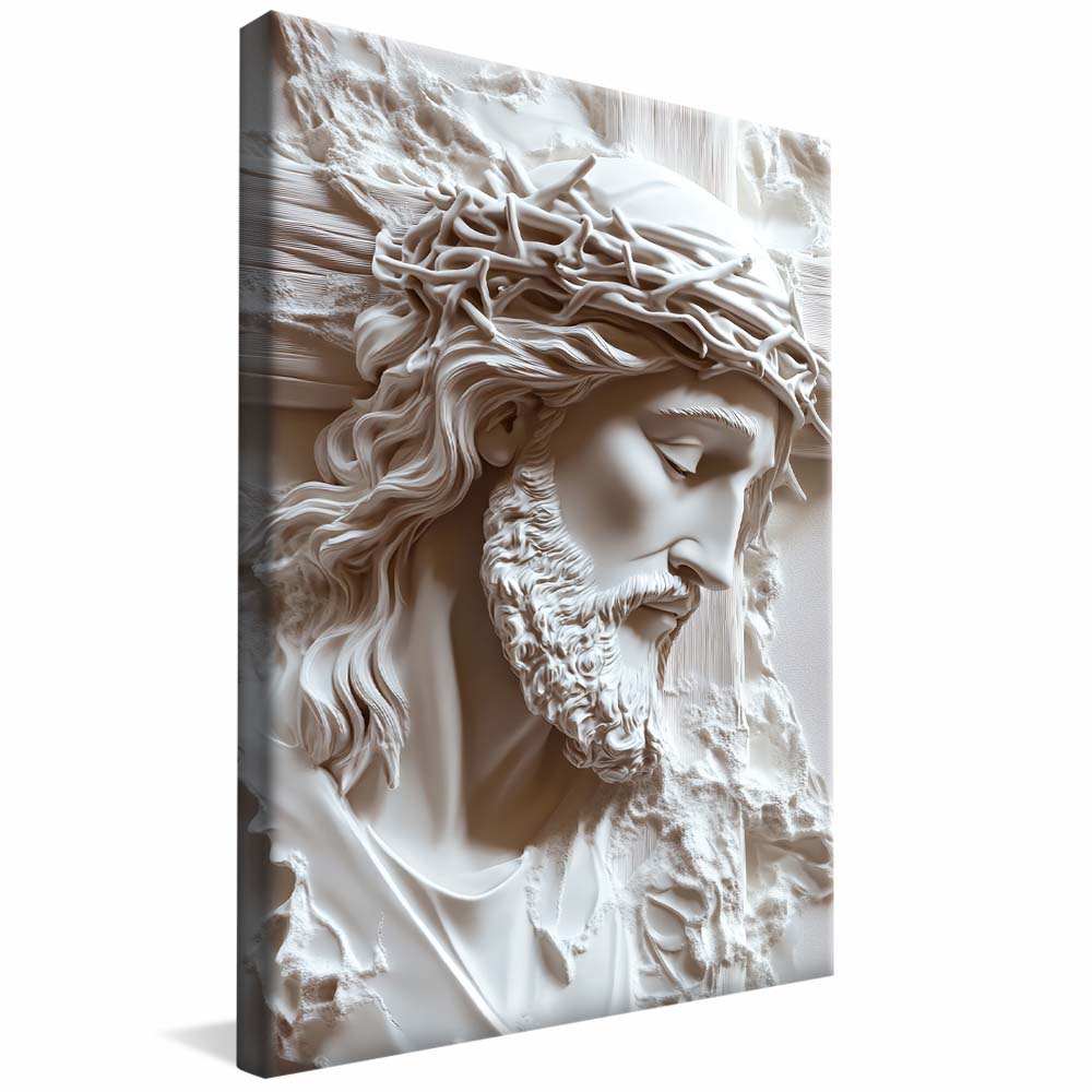 Passion of Christ on Marble V2226 Canvas