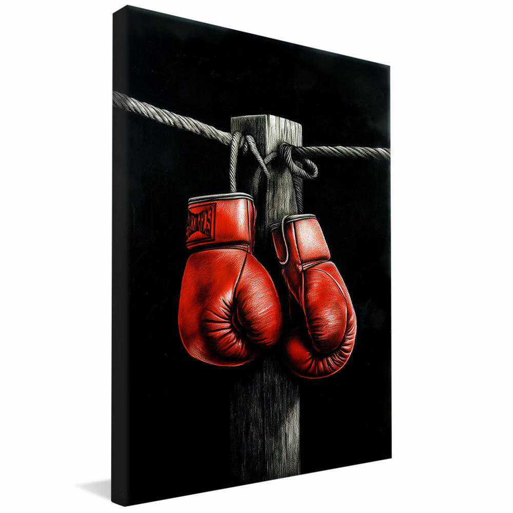 Hang Up the Gloves V2206 Canvas