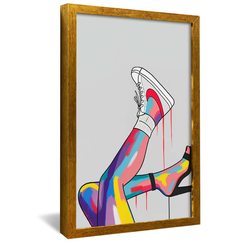 Alexia's Kicks V2274 Canvas