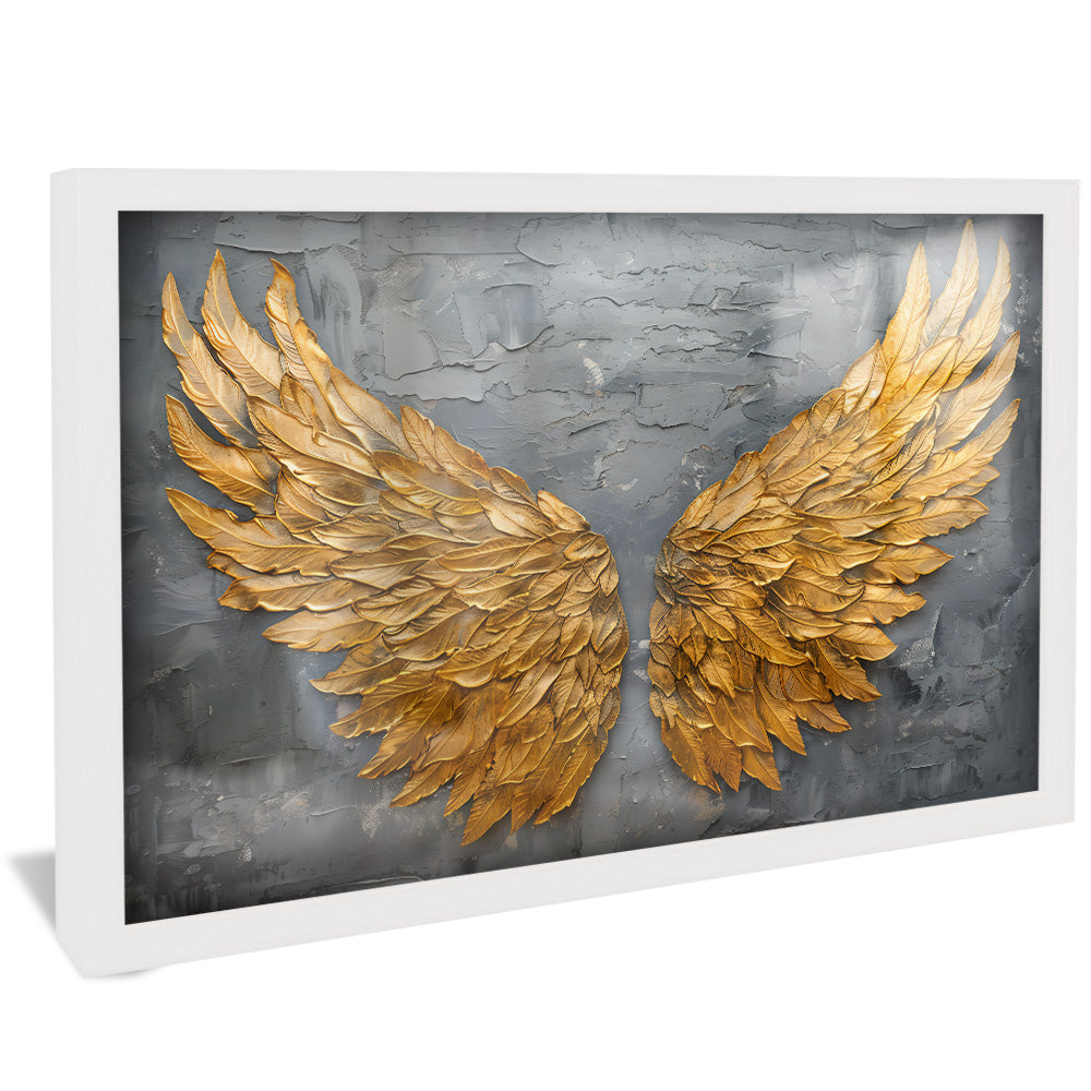 Golden Wings Painting V2205 Canvas