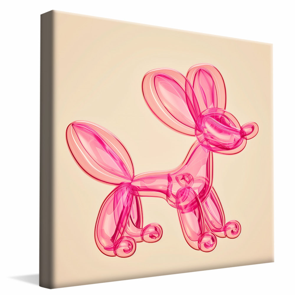 Pop Balloon Dog V2213 Canvas