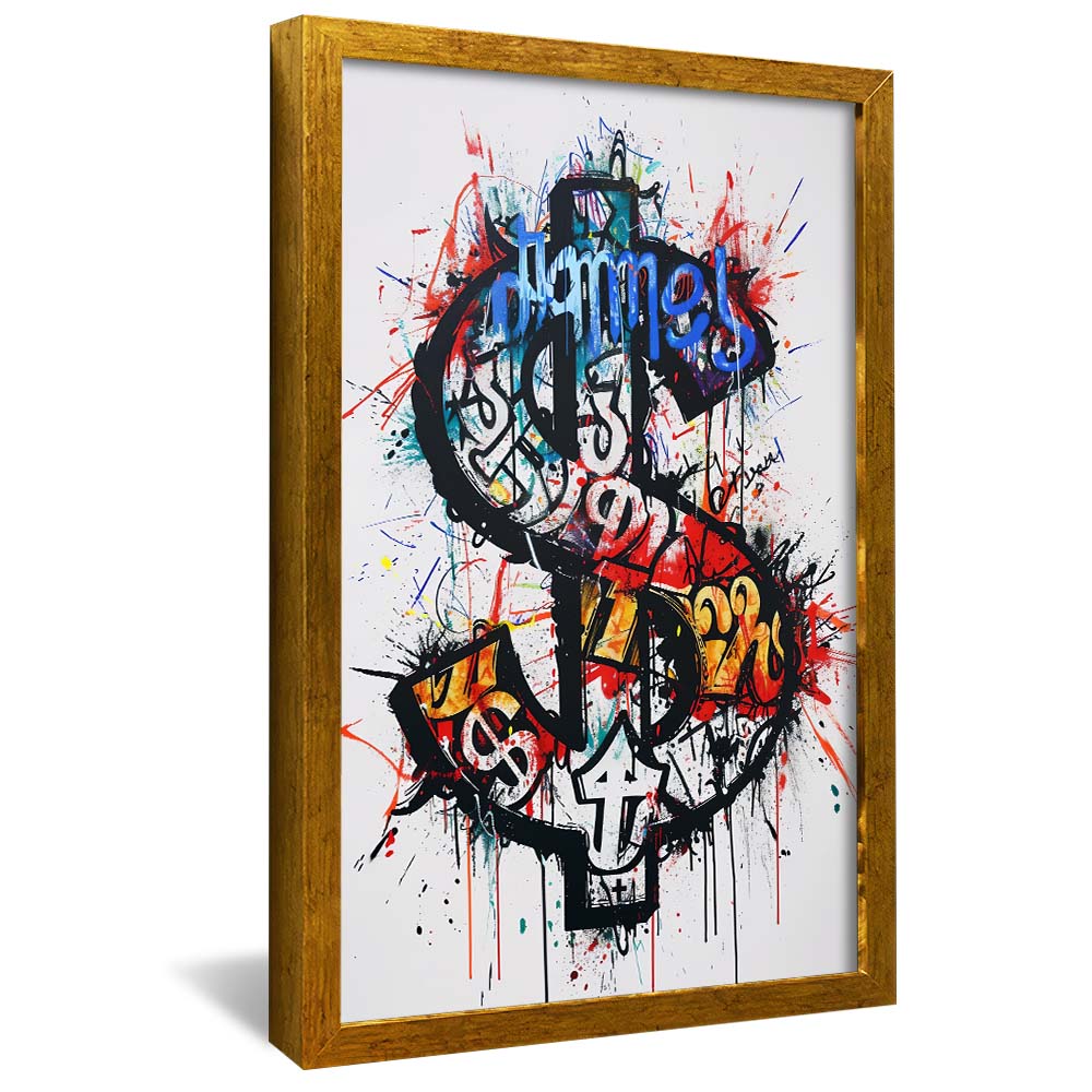 Pop Money V2215 Canvas