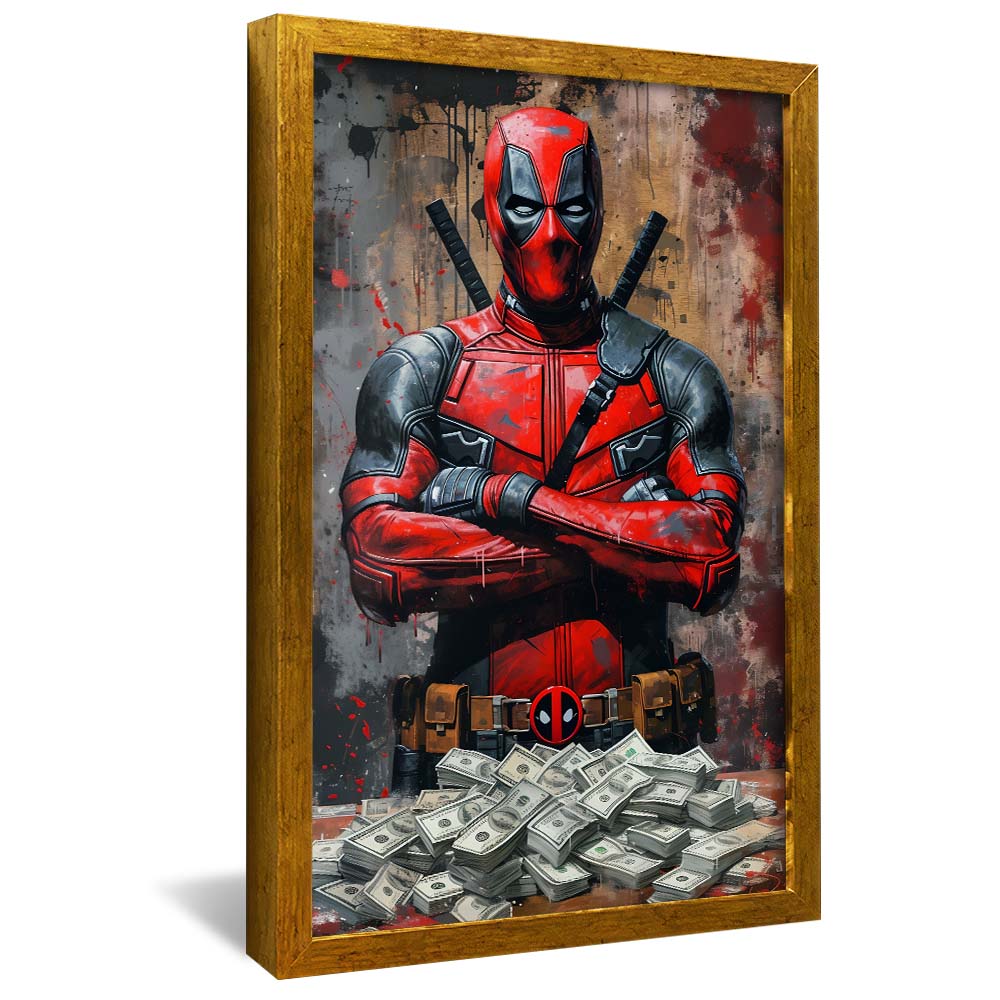 Rich DeadPool V2208 Canvas