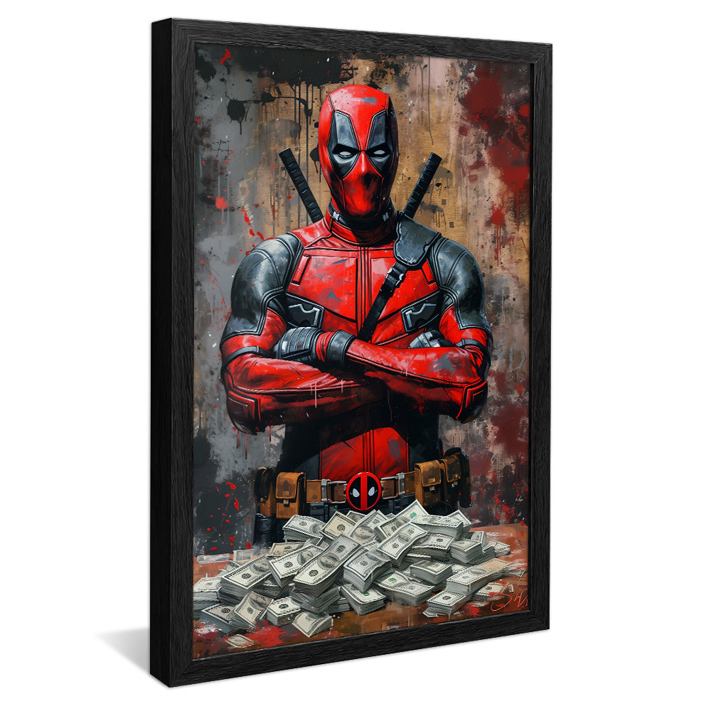 Rich DeadPool V2208 Canvas