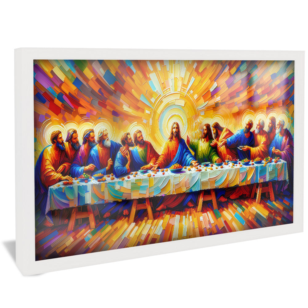 Colorful Last Supper V2198 Canvas