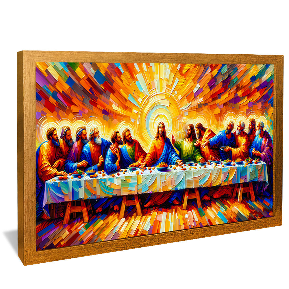 Colorful Last Supper V2198 Canvas