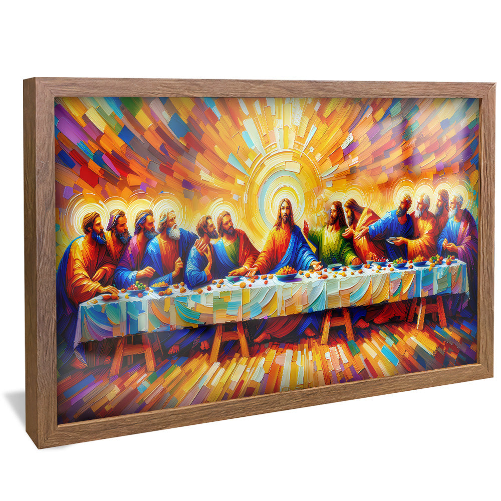 Colorful Last Supper V2198 Canvas