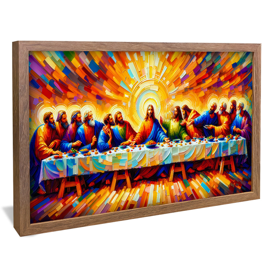 Colorful Last Supper V2198 Canvas