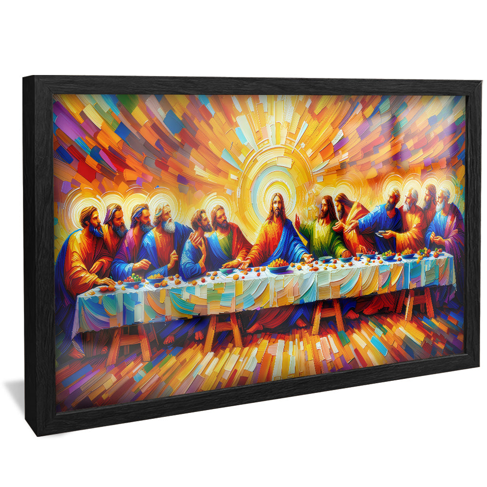Colorful Last Supper V2198 Canvas