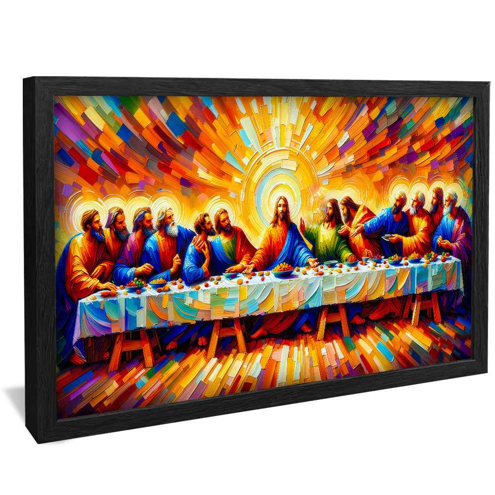 Colorful Last Supper V2198 Canvas