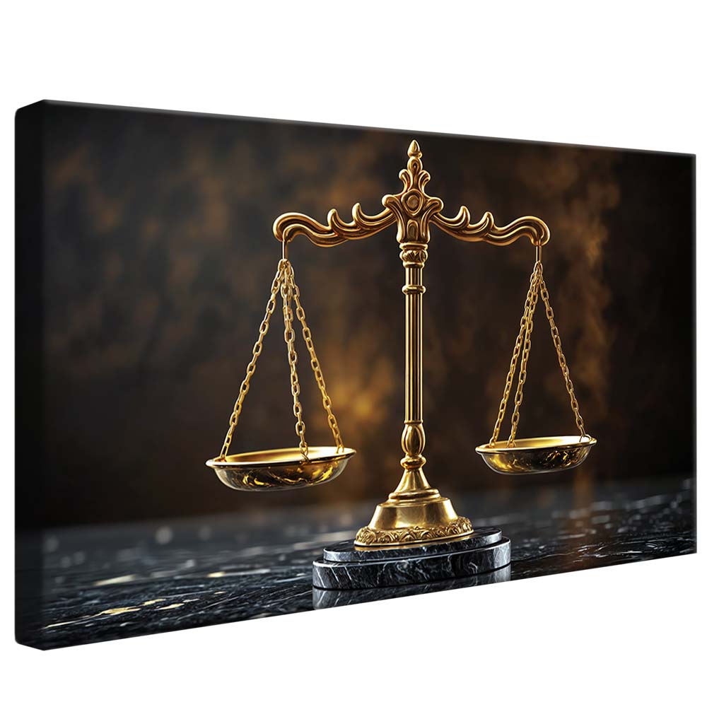 Symbol of Justice V2241 Canvas