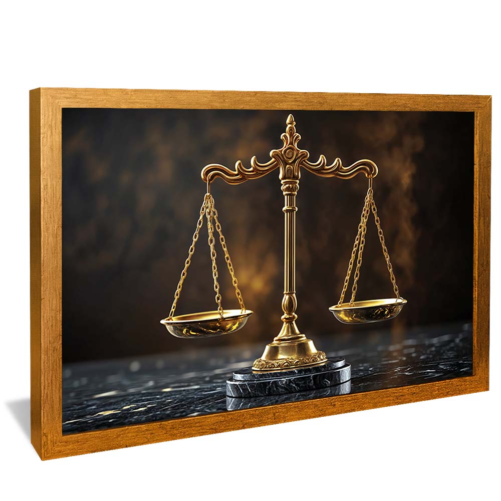 Symbol of Justice V2241 Canvas